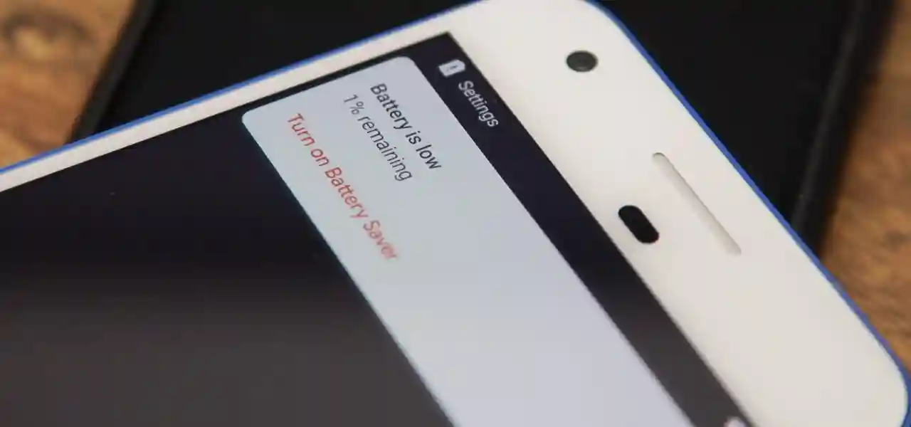 How Do I Turn Off Battery Low Notification?